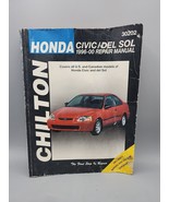 Chilton Honda Civic / Del Sol 1996 to 2000 Repair Manual Book 30202 - $11.12