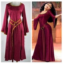 Custom-made Rapunzel Tangled Mother Gothel Dress Mother Gothel Costume C... - $125.00