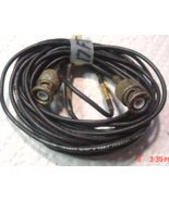 Canada Wire Co. 2.7mm RG-174 RF 50 ohm Coax Cable Amphenol BNC 31-315 Co... - $421.23 MXN