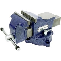 Shop Fox D3249 Bench Vise with Swivel Base, 5-Inch - $99.99