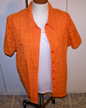 Alfred Dunner Women&#39;s 2-Piece Set - Shirt &amp; Tank Top - Orange - Sz. 16 - Nwot - £15.74 GBP