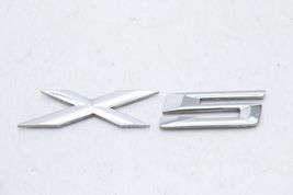 00-06 BMW X5 REAR TRUNK LID LIFTGATE CHROME BADGE EMBLEM Q9853 image 12