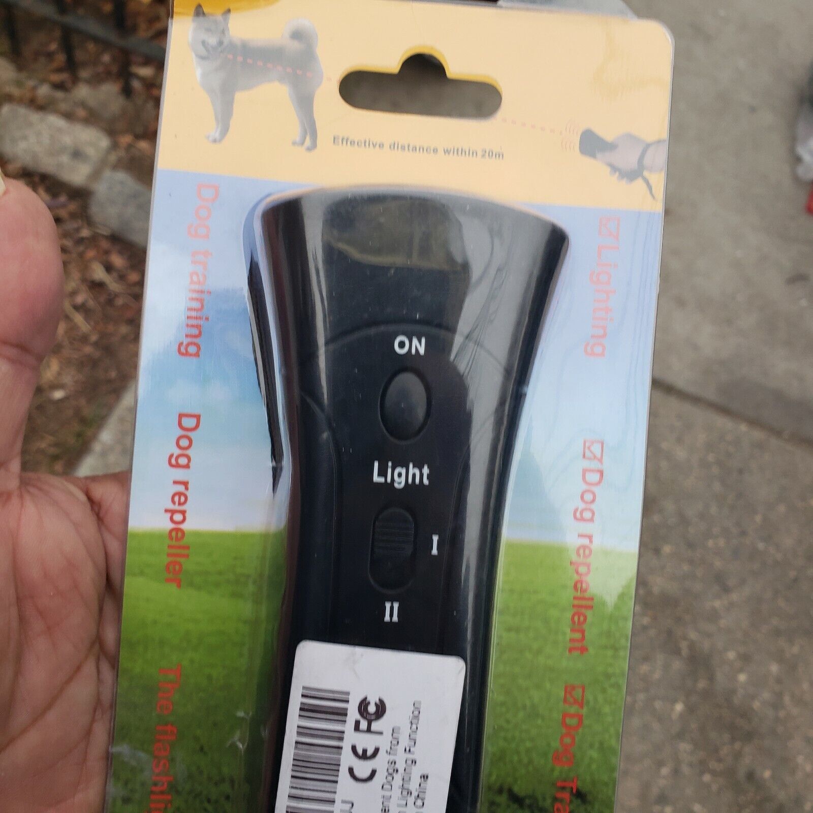 Safety Technology Electronic Dog Repeller/Trainer - $12.60