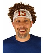 HandinHandCreations Football QB Headband Costume White Color Party Wig - €15,33 EUR