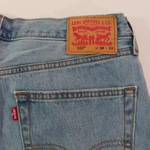 Levi's 550 Women's Blue Cotton Denim Jeans Size (36 × 32) image 3