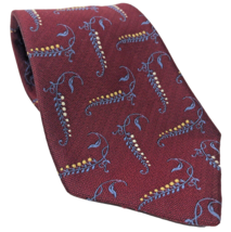 Robert Talbott Jaquard Silk Tie Hand Sewn w/Leaf Pattern Best of Class Nordstrom - £17.31 GBP