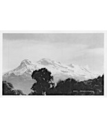 Ixtaccihuatl Volcanic Mountain-Puebla Messico ~ Foto Cartolina - $6.34