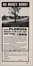 1962 Print Ad Lovely Florida Homesites Rainbow Park Ocala,Florida - £7.26 GBP