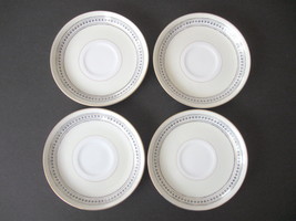 Set of Four (4) Narumi Laurel Pattern Saucers - Hard-to-Find - Occupied Japan  - £15.96 GBP