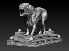 Predator Dog Marvel Model DCComics Miniature Assembly File STL for 3D Pr... - £1.03 GBP