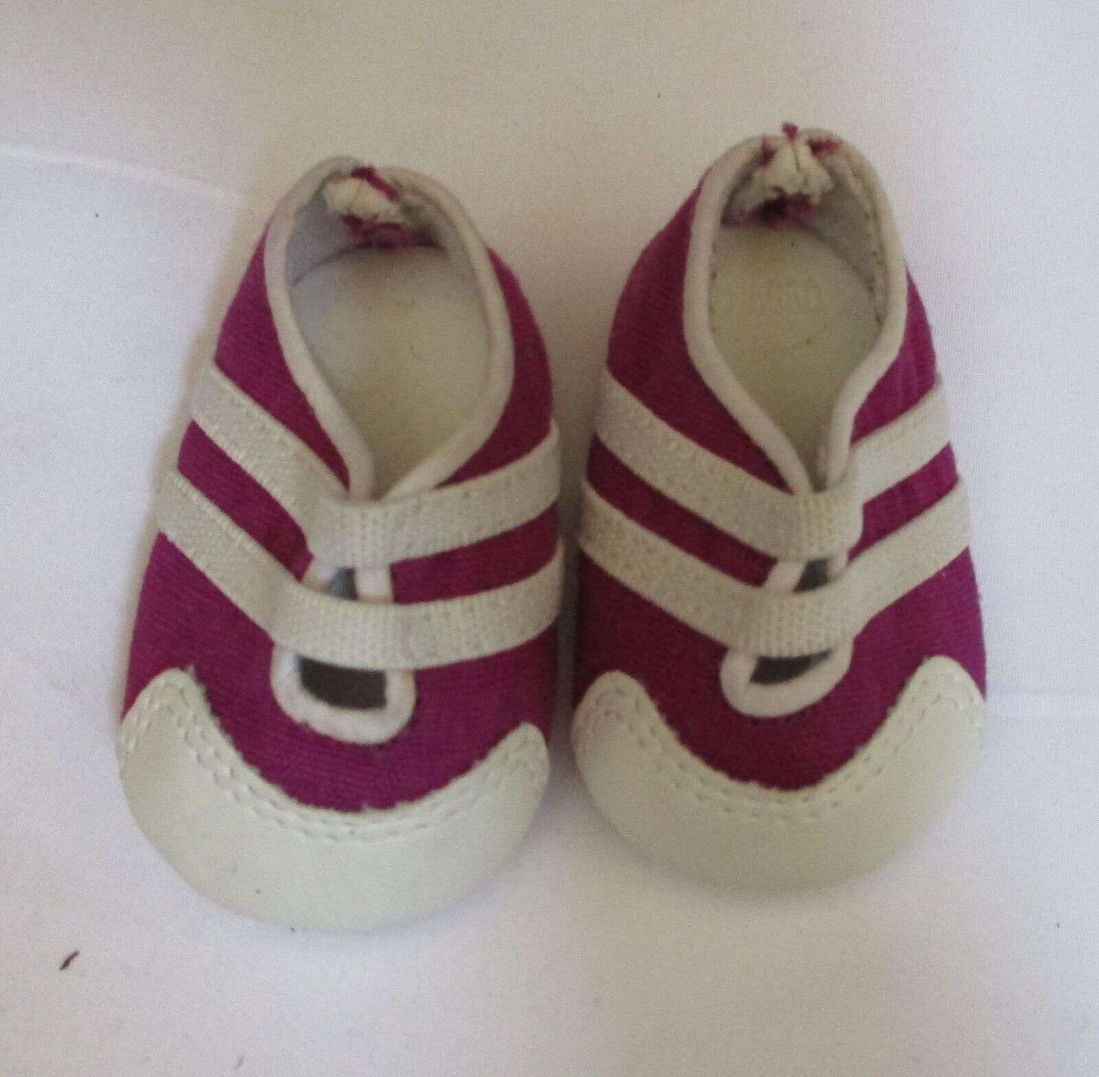 18&quot; Doll Plum &amp; White Tennis Shoes - $7.91