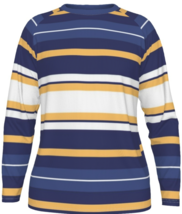 Colorful horizontal lines stripes Men&#39;s t-shirt with raglan sleeves - £31.96 GBP