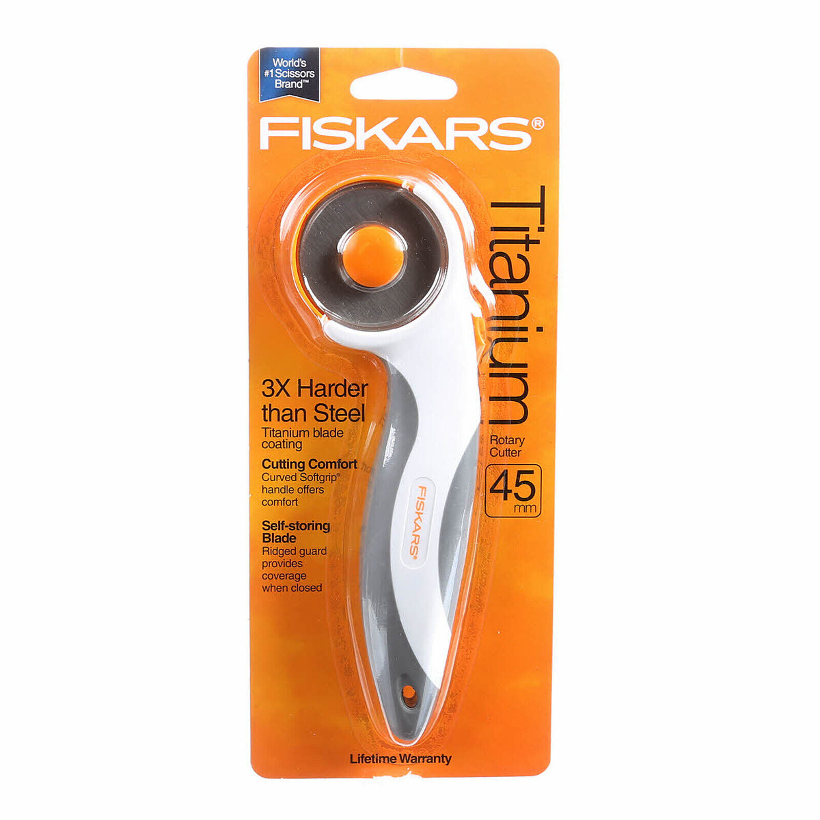 Primary image for Fiskars 45mm Titanium Comfort Stick Rotary Cutter