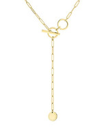 liebeskind Berlin Gold Tone Anchor Chain Necklace And Pendant New - $58.80