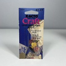 Vintage X-ACTO Craft Swivel Blade Replacement Pack of 2 NOS - $6.92
