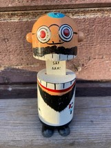 VTG PRIDE CREATIONS POPSIE WOOD POP TOY DOCTOR MAD SURGEON SAY AAH - $29.65