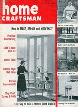 Home Craftsman Magazine June 1954 Vol.23 No.3 Vintage DIY&#39;s &amp; Advertising - £7.02 GBP