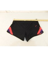 Adult Women&#39;s Nike Dri-Fit Workout Shorts Black Pink Purple Track Athlet... - £9.38 GBP