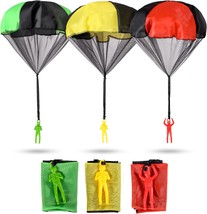 Parachute Toys for Kids Tangle Free Outdoor Flying Parachute Men Best Small Outs - £19.92 GBP