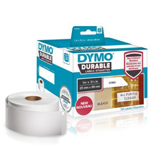 Dymo 1933081 DYMO LW DURABLE 1IN X 3-1 2IN WHITE POLY, 700 LABELS - $108.92