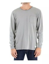 KATIN Men’s Long Sleeve Surf Guide T-Shirt Made In USA Size S Light Grey - £22.42 GBP