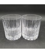 Set of Two (2) Williams Sonoma Dorset Hand Cut Crystal Old-Fashioned Bar... - $94.55 CAD