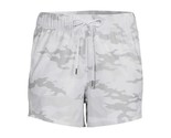 Women&#39;s Gray Camo Gym Shorts Athletic Works Soft Pockets Size 2XL 20 NEW - $6.87