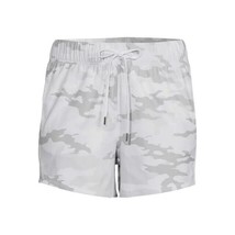 Women&#39;s Gray Camo Gym Shorts Athletic Works Soft Pockets Size 2XL 20 NEW - £5.42 GBP