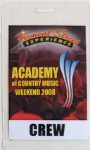 Fremont Street Experience Academy of Country Music Weekend 2008 Crew Pass - £15.68 GBP