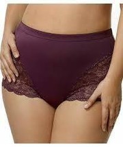 Elila 3311 Stretch Lace Plum Cheeky Panty ~ M-5XL - £26.50 GBP