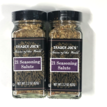 2x Trader Joe's Spices of the World 21 Seasoning Salute 2.2 oz each 01/2025 - £10.52 GBP