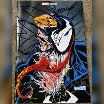 Venom Lethal 1 NM MX Mole SIGNED Bagley Michelinie De La Rosa Foil Variant 1000 - $210.36