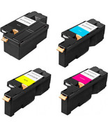 2x Compatible Dell 1250C CMYK Toner Cartridge For 331-0778 331-0777 331-... - £38.32 GBP