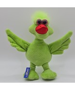 Vintage Poseable Duck Green Figurine Hand Made Plush Toy - £30.51 GBP