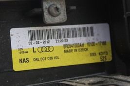 2009-12 Audi Q5 Xenon HID Headlight Head Light Lamp Non-AFS Driver Left LH image 11