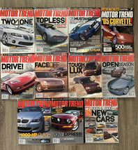 2004 Motor Trend Magazine Lot Year Automotive 1,2,4,5,6,7,8,9,10,11,12 Missing 3 - £27.67 GBP