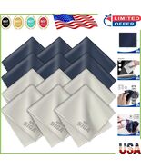 Premium Lint-Free Microfiber Cleaning Cloths - 12 Pack for Lenses &amp; Screens - $34.53 CAD