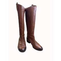 Sam Edelman women’s brown leather knee high boots shoes size 7W SKU 5416 - $28.04