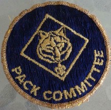 Vintage Boy Scout Pack Committee Sew-On/Iron-On Patch – Gently Used – VGC - $5.93