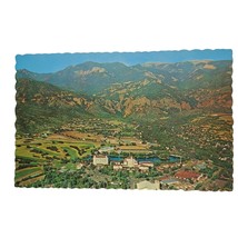 Postcard Air View Of Famous Broadmoor Hotel Ice Palace Spencer Penrose Stadium - £5.24 GBP