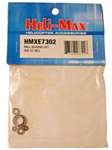 HELI-MAX Helicopter Ball Bearing Set HMXE7302 AXE EZ HELI RC Radio Contr... - £5.49 GBP