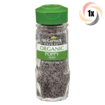 1x Shaker McCormick Gourmet Organic Poppy Seed Seasoning | 2.12oz - £11.06 GBP