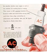 1948 AC Spark Plugs Sure Fire Advertisement Automobilia General Motors E2H3 - $465.61 MXN