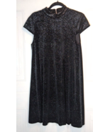 Chelsea &amp; Theodore dress black sparkly size large knee length New with tags - £19.54 GBP