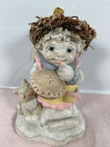 Dreamsicles Kristin Haynes 1997 &#39;Now Give Thanks&#39; Cherub 5” Tall - £28.65 GBP