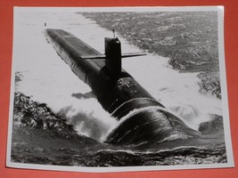 USS Michigan Submarine Military Missile Photo Vintage 1983 #DN-SC-83-08824 - £31.44 GBP