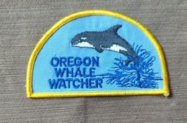 Oregon Whale Watcher Patch 4&quot; X 2 1/2&quot; - £7.00 GBP