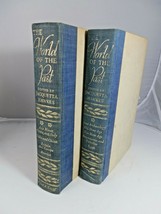 The World of the Past, 2 volumes 1963, VG/No DJ, Archaeology, Illustrated - £6.14 GBP