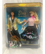 Vintage 1996 Collectors Edition Barbie Loves Elvis Dolls 1950’s Clothing - $65.00