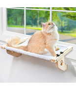Cat Sill Window Perch Sturdy Cat Hammock Window Seat with Wood &amp; Metal F... - $587.01 MXN